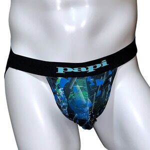 Papi Jockstrap Aqua Statue Size XL (40-42)‎ NWT